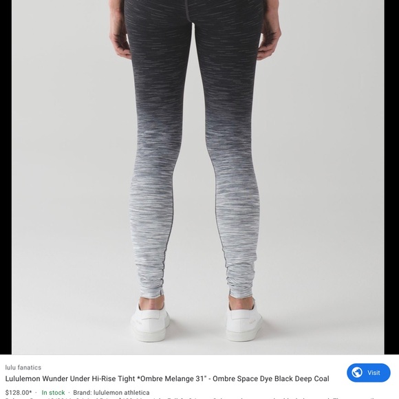 Lululemon Ombré Leggings - Picture 3 of 5